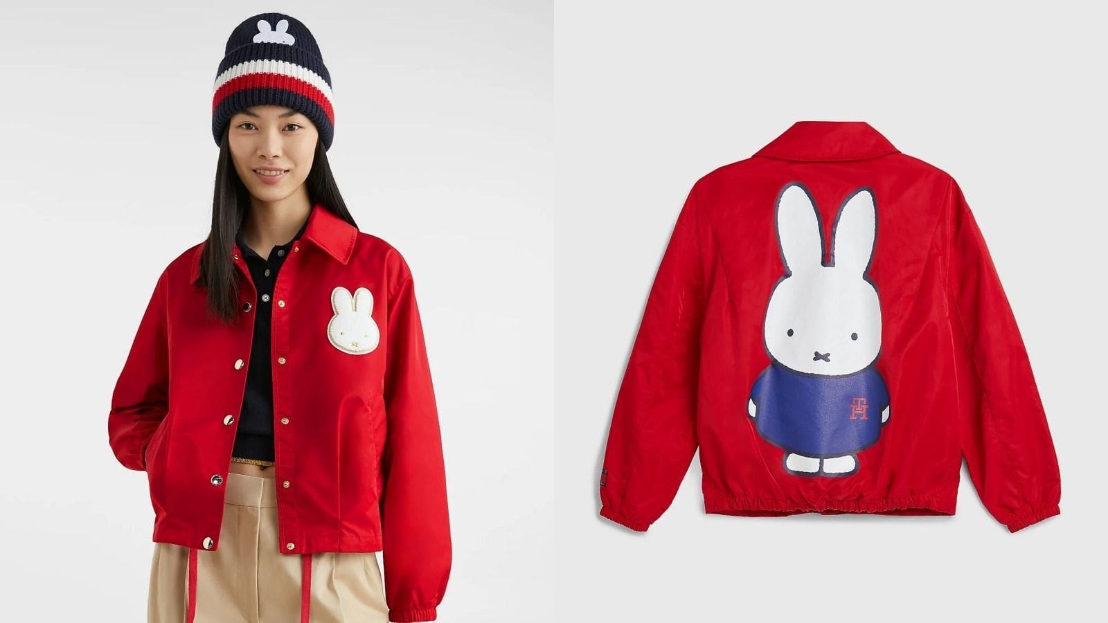 TOMMY X MIFFY RELAXED TWILL JACKET