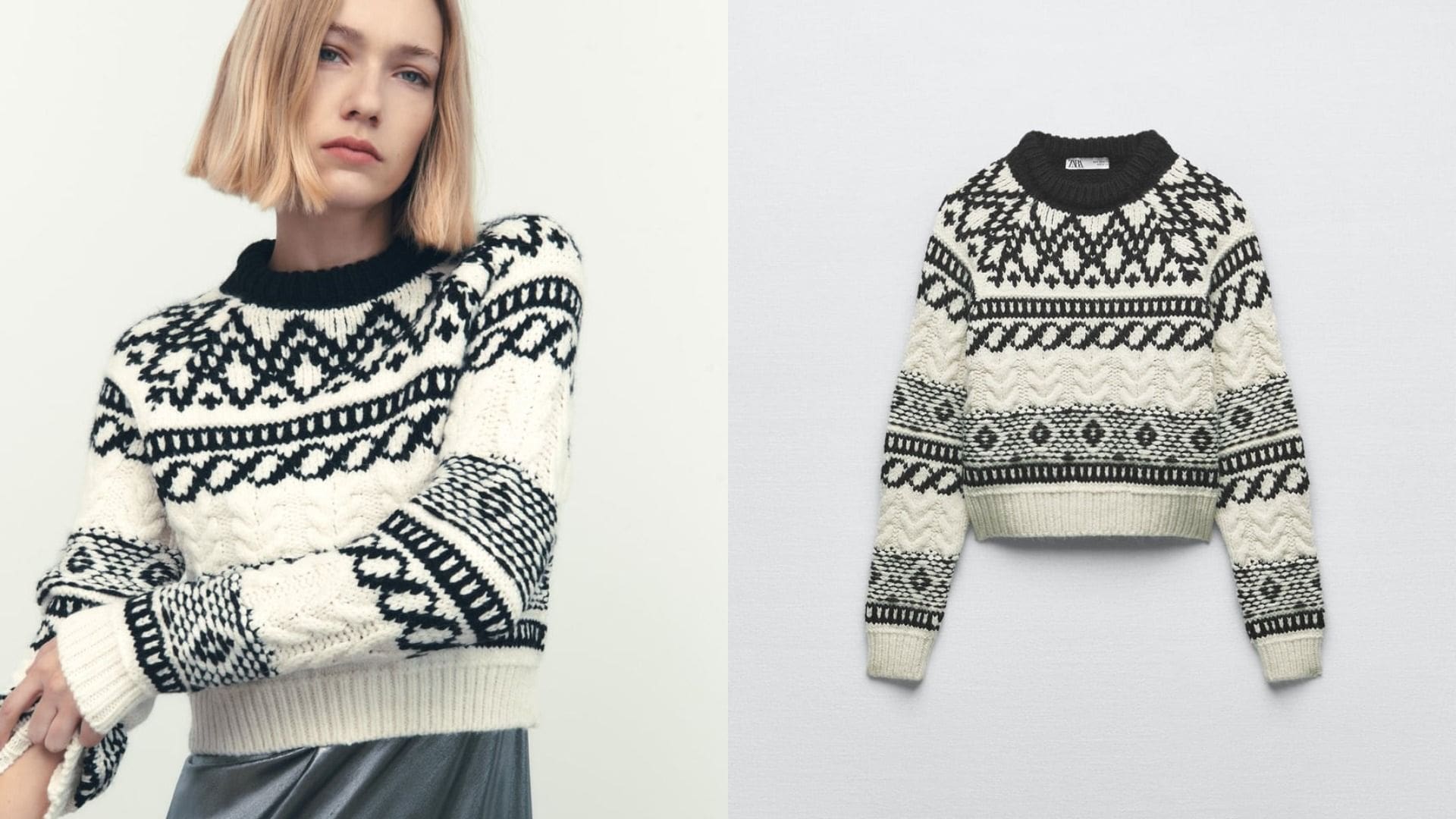 ZARA全新「節日針織系列」登場！精選6款聖誕毛衣，快來找尋妳的冬日儀式感！
