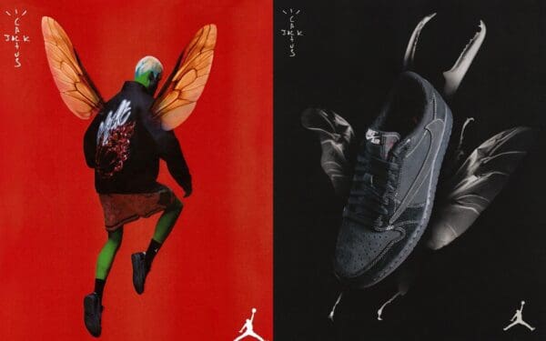 饒舌歌手Travis Scott X Jordan推聯名鞋款服飾 復古低筒鞋「Black Phantom」一上線秒售空！