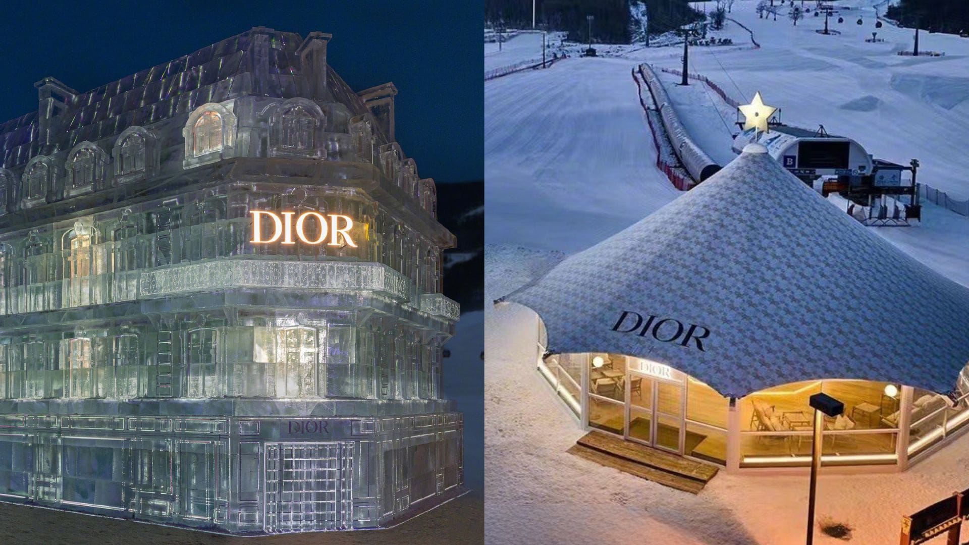 一定有仙女住這裡！松花湖畔打造Dior水晶宮 限定冰雪快閃店