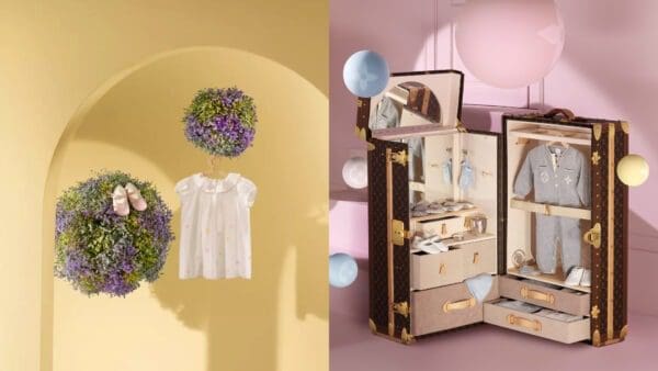 Louis Vuitton誕生第一個「嬰兒系列」 經典Monogram行李箱變身寶貝衣櫥