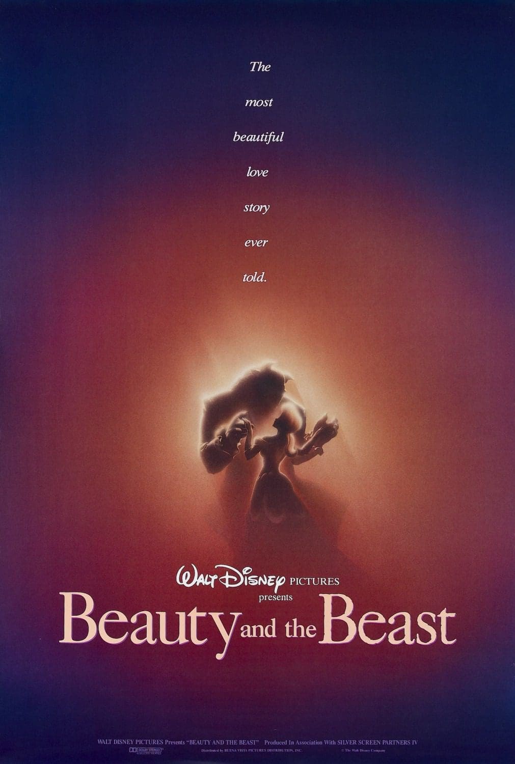 《Beauty and the Beast》(美女與野獸) ,1991 / Source：Disney