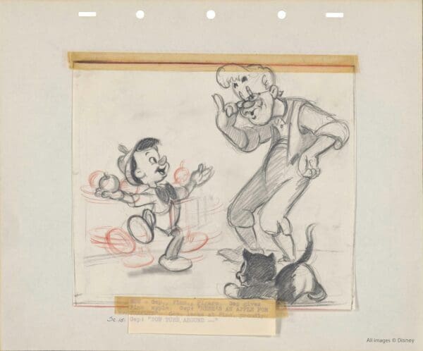木偶奇遇記，1940年。Pinocchio 1940 scaled