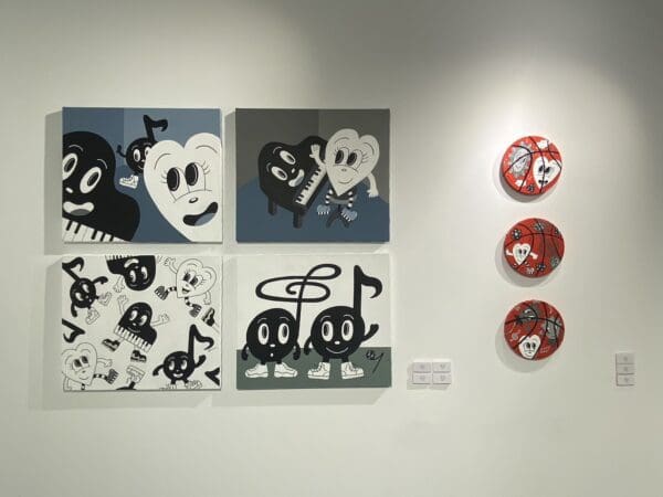 日本人氣POP插畫家Chocomoo的作品首度來台於靠邊走藝術空間展出