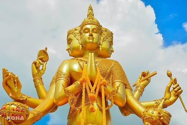 Four Faced Buddha in Thailand
