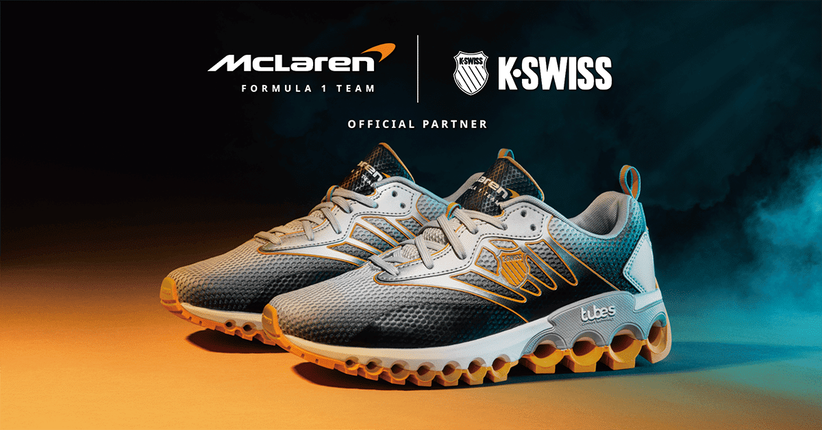 K SWISS挹注獨家Tubes專利製鞋科技，提供具有頂級賽車一般韌性的輕量訓練鞋 1