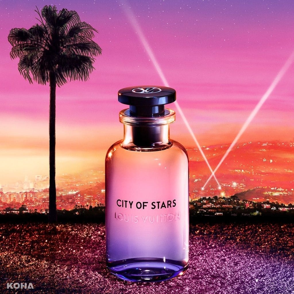 City of Stars le nouveau parfum Louis Vuitton met Los Angeles en bouteille
