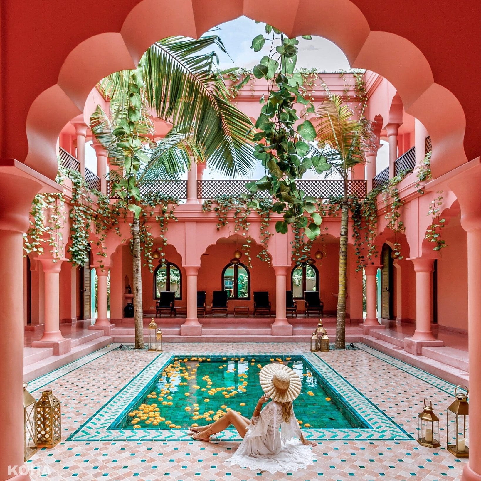 【KOHA Travel 旅遊】粉紅摩洛哥庭院夢幻唯美！峇里島最美按摩中心「Bodyworks Spa」，異國風情風靡Instagram！