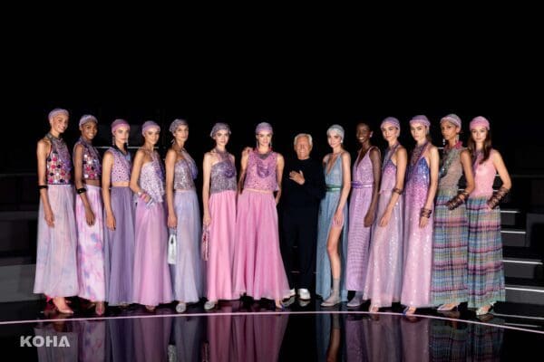 EMPORIO ARMANI WOMENSWEAR SHOW SS2024 GA WITH MODELS SGP scaled