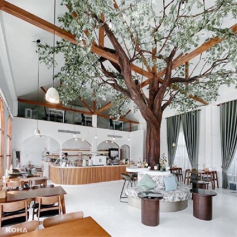 【KOHA Food 美食】360度美拍無死角！泰國芭達雅大樹咖啡廳Treescape Pattaya，純白玻璃小屋清新唯美！