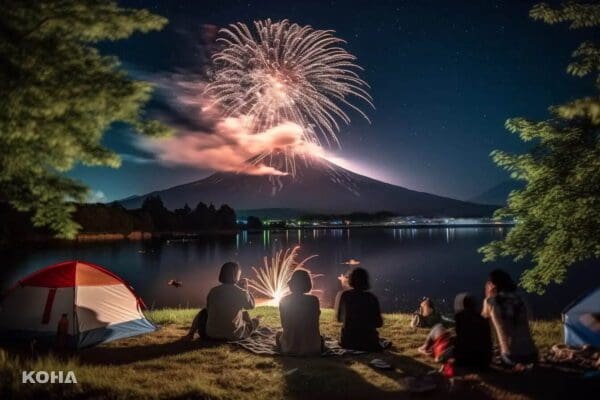 富士山山中湖煙火音樂節 結合壯觀煙火與音樂