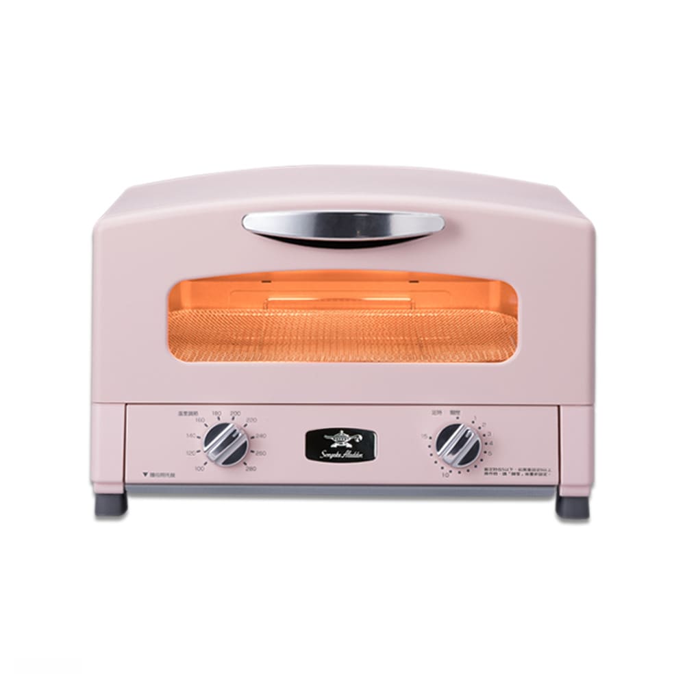 日本Sengoku Aladdin千石阿拉丁「專利0.2秒瞬熱」4枚燒復古多用途烤箱