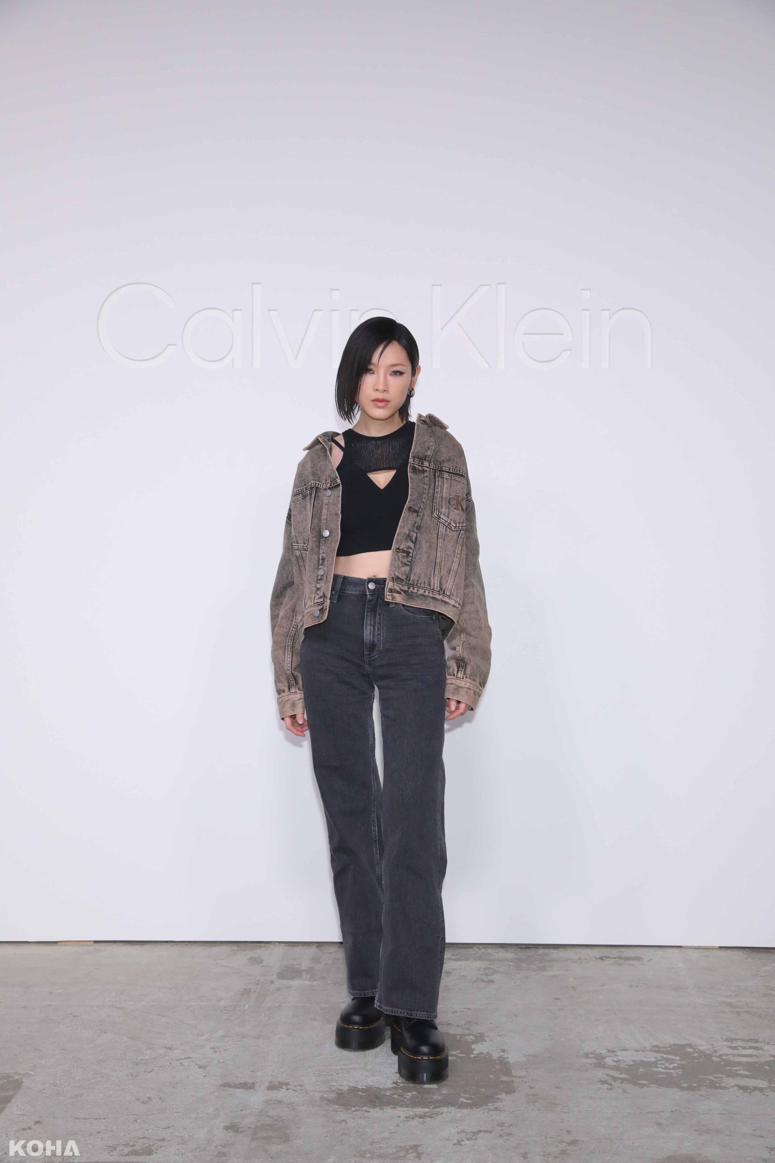 陳蕾Pantha Chan穿著Calvin Klein秋季系列造型現身品牌的時尚和音樂之夜 scaled