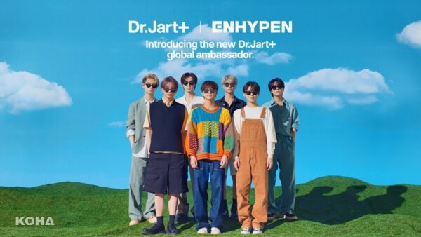 Dr. Jart+ 選定韓國人氣組合Enhypen為全球代言人