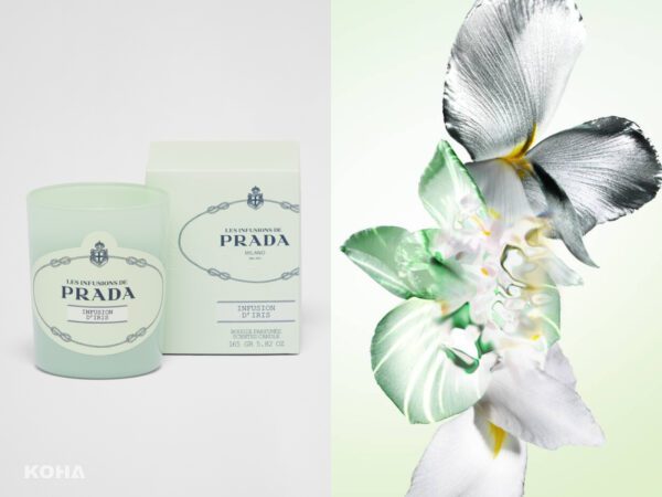 Prada Beauty搭配Prada Green奢華設計，推出全新香氛蠟燭系列