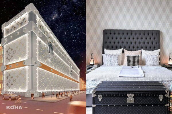 Louis Vuitton全球首間豪華飯店　手提箱造型亮相超浮誇！