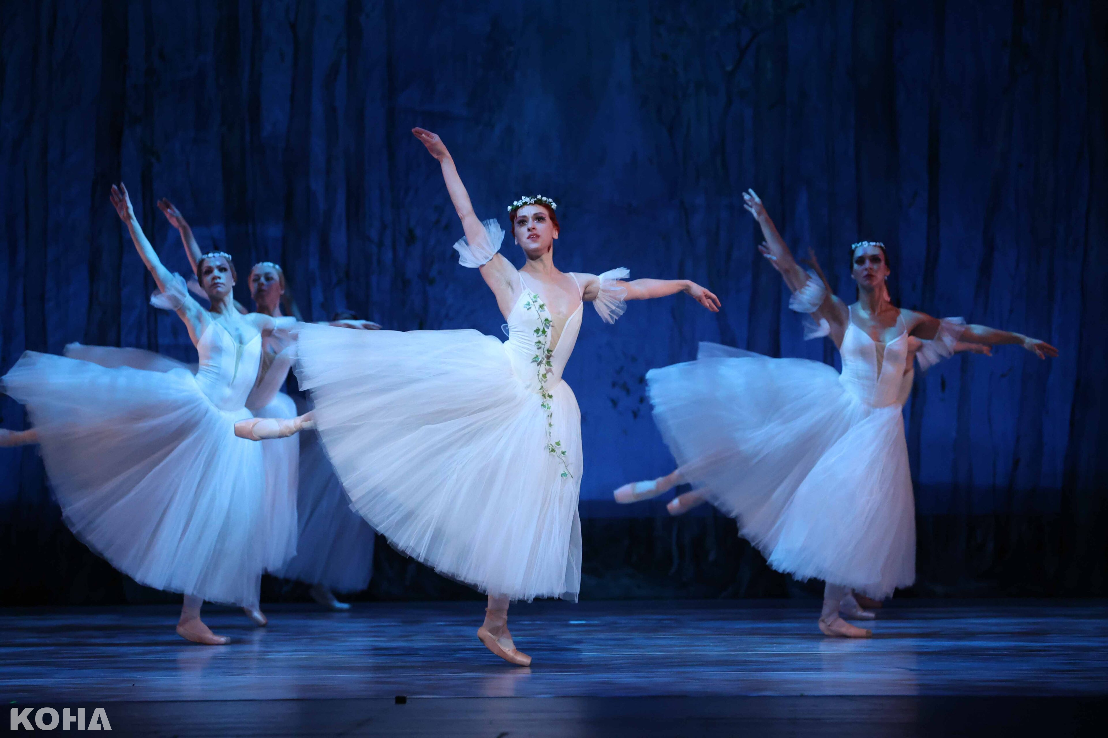 《吉賽兒》舞劇將「白色芭蕾」特色發揮至極。／圖、聯合數位文創提供。 scaled