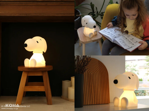 2024全新Snoopy室內燈首度亮相！溫暖LED光芒，為你的空間增添柔和氛圍