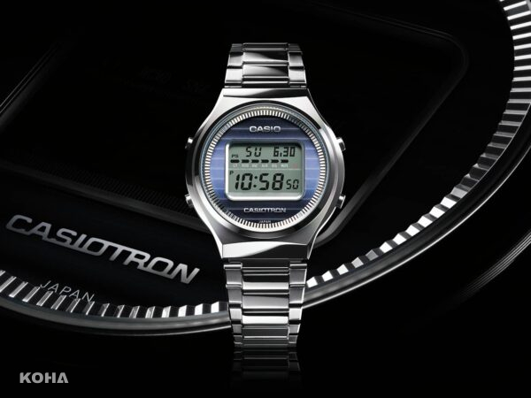 卡西歐慶50歲復刻世界首款自動日曆腕錶　完美還原經典元素限量登台