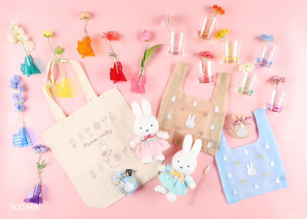 「花之米飛」LUCUA 大阪店開幕　繽紛花瓶與可愛米飛兔帶來春日暖意