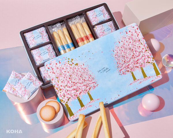 嚐一口春天的誘惑！YOKU MOKU 推出春季限定「Double Chocolat au Sakura」櫻花風味餅乾與白巧克力