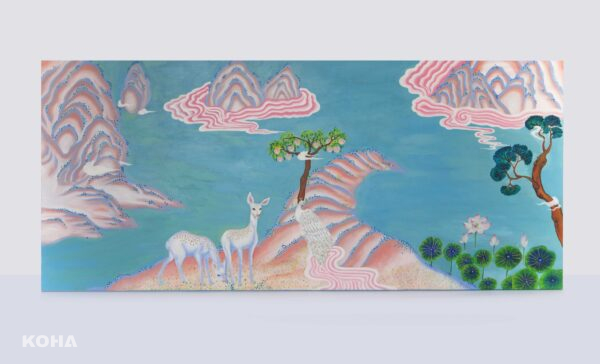藝術家黃韻軒：神聖的庇護所——在那裡，仙境與信仰的對話在畫筆間靜靜發響。