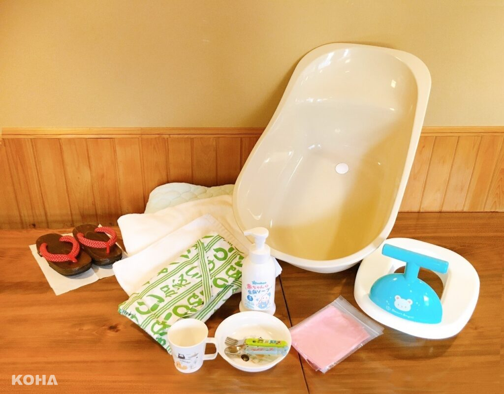 圖12：旅館加茂川可免費出借各種嬰兒用品，讓帶幼兒的旅客們更加放心。（旅館加茂川提供）