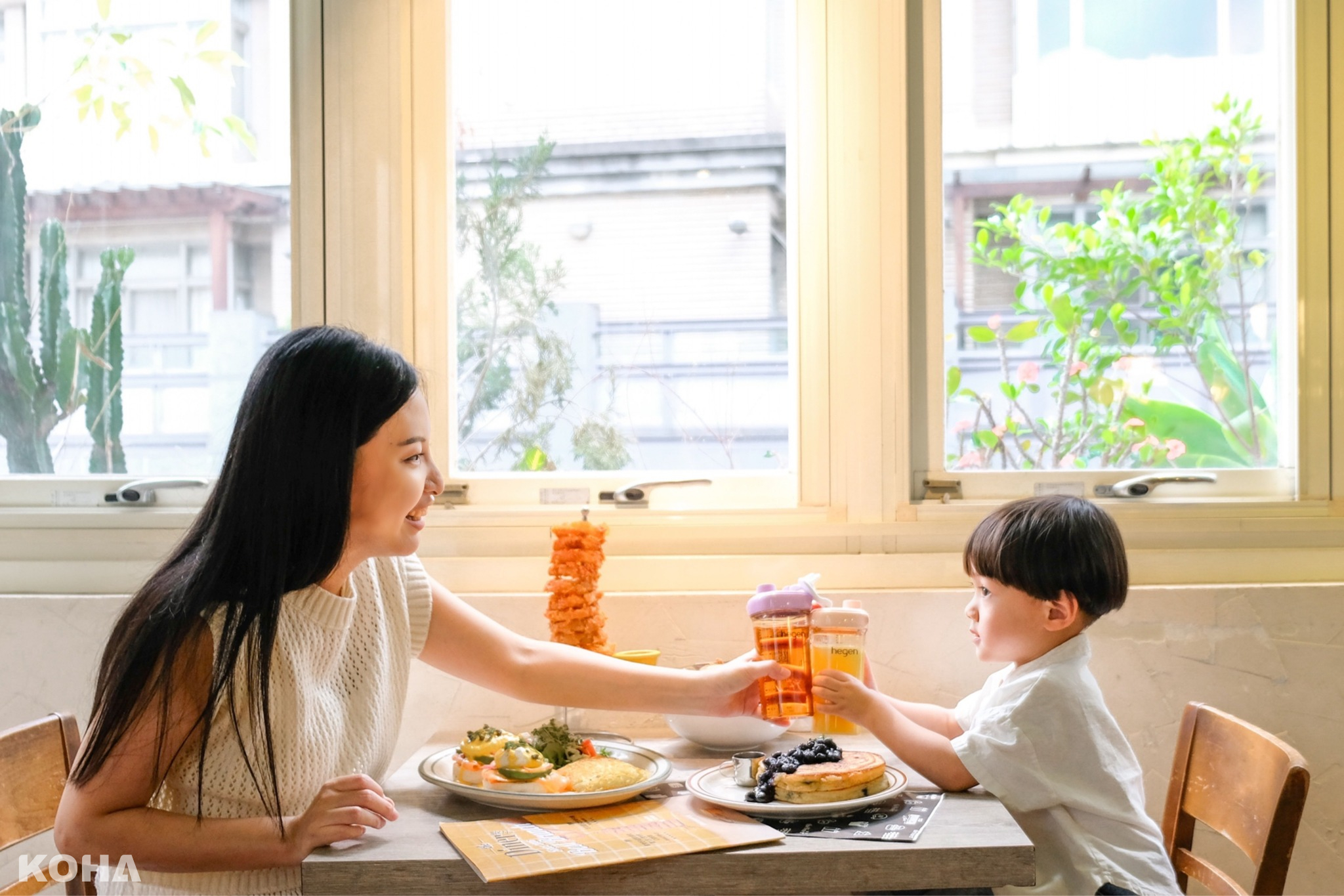 樂子the Diner聯手奶瓶界愛馬仕「Hegen」推出母愛有禮活動，為寶貝帶來多一份營養與滿足。