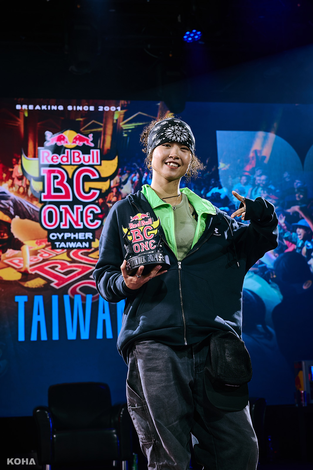 07 B Girl Jia Li（楊加力）二度奪下Red Bull BC One台灣B Girl冠軍寶座，將代表台灣前往巴西取得決賽資格。（Red Bull提供）