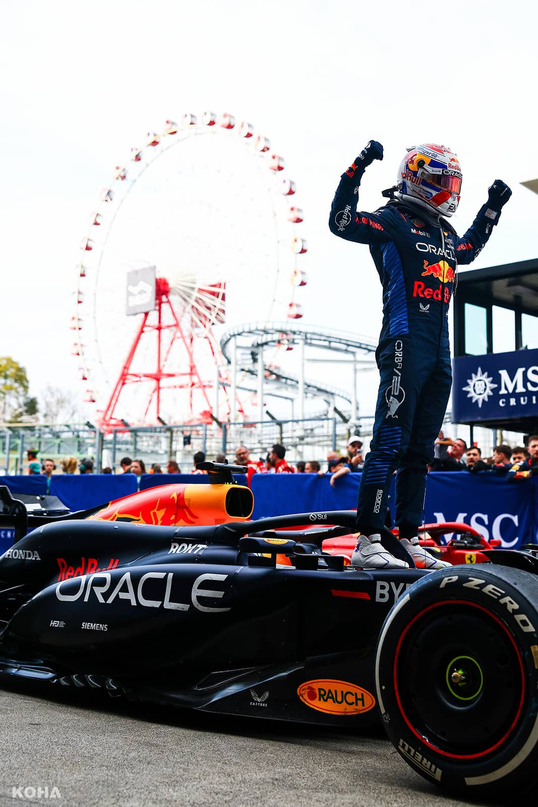 08 Red Bull 車隊荷蘭籍車手 Max Verstappen 已三度於於F1日本站蟬聯冠軍。（Red Bull 提供） 1