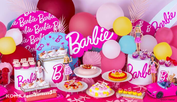 夢幻夏日：Barbie♥Hilton福岡海鷹希爾頓飯店華麗甜點Buffet登場！