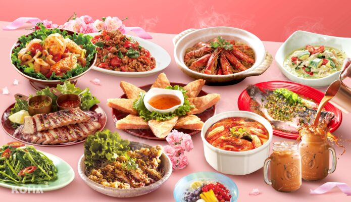 瓦城泰統集團自4月30日起推出母親節限定套餐，瓦城獻上月亮蝦餅與辣炒牛肉等明星菜色。
