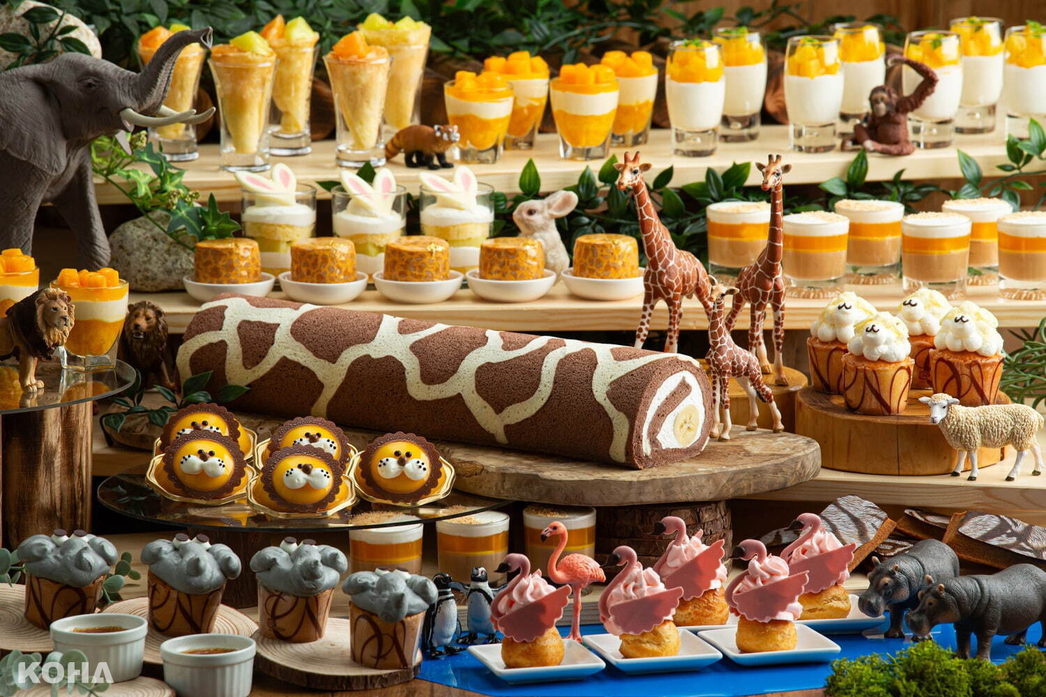 夏日動物美食派對：福岡動物園與福岡全日空皇冠假日酒店聯名甜點自助餐