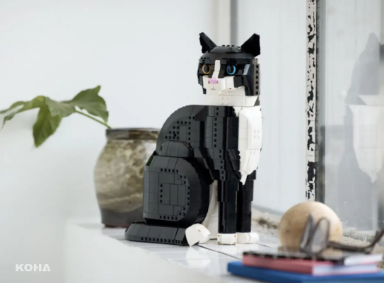 LEGO新品「賓士貓樂高」6月開賣！貓奴必收藏32公分高還能變換姿勢