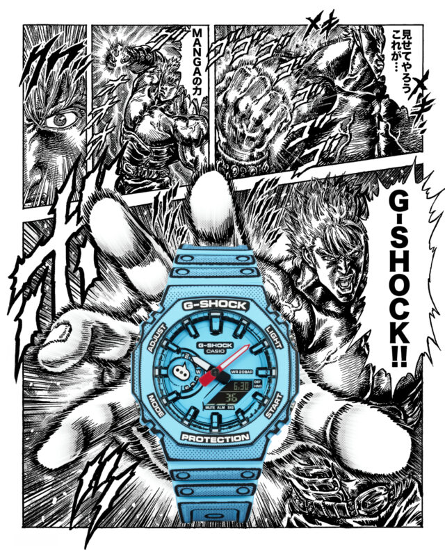G SHOCK將經典的日本漫畫元素融入腕錶設計打造全新GA 2100MNG系列建議售價NT5000