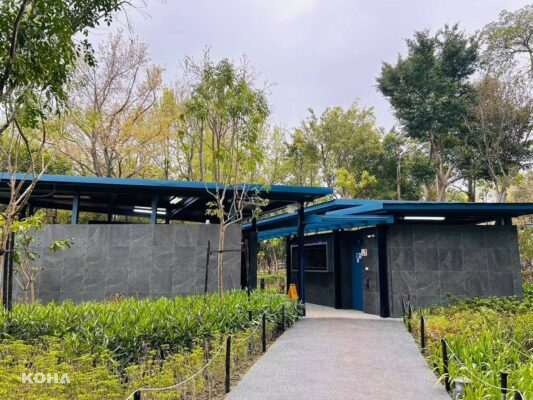 大安森林公園擁有台北市首座生態公廁。